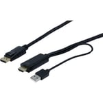 GENERIQUE CORDON HDMI vers DisplayPort 4K -2M