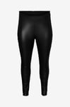 Vero Moda Curve - Leggings vmcCiff HW Jrs GA Cur - Svart