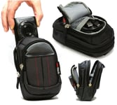 Navitech Black Camera Case For The Kodak PIXPRO FZ45 Digital Camera