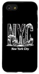 Coque pour iPhone SE (2020) / 7 / 8 NYC New York - New York City Skyline pour les amateurs de New York