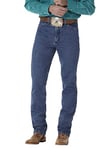 Wrangler Mens Cowboy Cut Stretch Slim Fit Jeans, Stonewashed, 29W x 30L