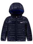 Nike Younger Boys Heavyweight Insulated Jacket - Navy, Navy, Size 3-4 Years