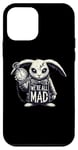 iPhone 12 mini Alice in Wonderland - We're All Mad White Rabbit Mad Hatter Case