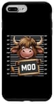 Coque pour iPhone 7 Plus/8 Plus Mug vache MOO Funny Animal Lovers