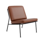 DUX - Domus Chair Steel, skinn Elmosoft 33004 - Lenestoler - Alf Svensson - Svart - Lær/Metall/Skum