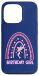 Coque pour iPhone 13 Pro Fée d'anniversaire arc-en-ciel mignonne fée anniversaire fille