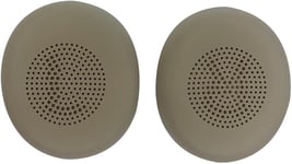 Coussinets D'Oreille Pour Jabra Evolve2 65/Elite 45H Casque, Oreillette De Remplacement Pour Jabra Elite 45H/Evolve2 65 Casque, Cuir Souple (Or)[CAS312409]