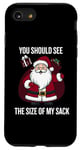 iPhone SE (2020) / 7 / 8 You Should See the Size of My Sack Funny Santa Holiday Humor Case