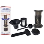 AeroPress Coffee and Espresso Maker - Quickly Makes Delicious Coffee Without