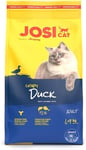 JosiCat Crispy Duck (3 x 1,9 kg) | Nourriture sèche de qualité supérieure pour Chats Adultes | Aliment pour Chat | Alimenté par Josera | 1 Paquet