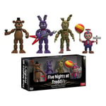 5-pack Anime Figuriner för Montering Fem Nätter hos Freddy Fnaf Söta Actionfigurer Pvc Modell Freddy Leksaker