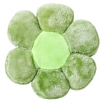 andiamo Coussin décoratif Flower Power - Coussin décoratif pour Chambre à Coucher - Coussin Floral Moelleux - 30 cm - Vert/Vert Clair