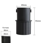 Connecteur de tuyau hôte pour aspirateur,adaptateur de tuyau de raccordement,poignée pour tuyau fileté 32mm 38mm 40mm 50mm,pièces d'aspirateur - Type Host connector #C