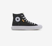 Converse Chuck Taylor Alt Star Black Canvas  Hi Top Trainers UK 11 US 12 BN