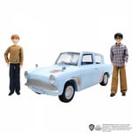 Voiture Volante Harry Potter avec 2 Poupées - Poupée Figurine - MATTEL - Bleu - 6 ans et +