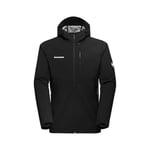 Mammut Veste softshell à capuche pour homme