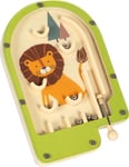 small foot Mini Lion en Bois, Flipper, Jeu d'adresse, à partir de 3 Ans, 12607, Coloured