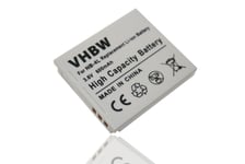 vhbw 1x Batterie remplacement pour Canon NB-4L pour appareil photo (600mAh, 3,6V, Li-ion)