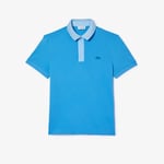 Lacoste Mens Petit Pique Smart Paris Polo Shirt in Blue - Size Large