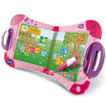 VTech - MagiBook Starter Pack Rose, Lecteur Interactif de Livres Éducatifs, Système Ludique d'Apprentissage de la Lecture avec Stylet Tactile, Cadeau Enfant de 2 Ans à 8 Ans - Contenu en Français, 29,4 x 42 x 27 cm