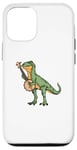 Coque pour iPhone 14 Banjo Dinosaure Musique Country Music Bluegrass Banjo