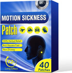 Motion Sickness Patches Car And Sea Sickness Sticker Anti Nausea Travel Vomitin