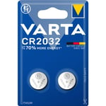 Varta CR2032 -paristo, 3 V, 2 kpl, lithium