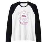 Roobarb & Custard Birds Of A Feather Raglan Baseball Tee