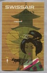 AIRLINES SWISSAIR JAPAN JAPON Rmpw-POSTER HQ 50x70cm d'une AFFICHE VINTAGE