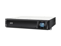 APC Smart-UPS C 3000VA LCD - Onduleur (rack-montable) - CA 230 V - 2100 Watt - 3000 VA - USB - connecteurs de sortie : 9 - 2U - noir - pour P/N: AR4018SPX432, AR4024SP, AR4024SPX429...