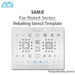 Amaoe SAM1-17 BGA Reballing Stbbles Pour Samsung Toutes les séries A gamme complète Exynos CPU RAM EMMC POWER Chargeur IC 18/Net Réparation - Type SAM8