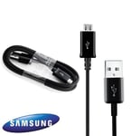 Câble 1,5M noir USB Micro-USB Samsung pour Galaxy Alpha G850