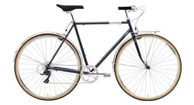 Velo de ville creme cycles echo uno city shimano claris 8v 700 mm gris onyx 2023