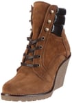 Buffalo Viktoria, Boots femme - Camel, 41 EU