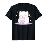 Boba and Cats Anime Lover Manga Girl Boba and Cats T-Shirt