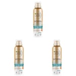 Garnier Ambre Solaire - Brume Autobronzante pour le Corps - Hâle Doré & Lumineux - Sans Traces - Tenue 1 Semaine - Pour Tous Types de Peaux - Natural Bronzer - 150 ml (Lot de 3)