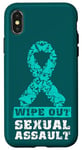 Coque pour iPhone X/XS Wipe out sexual assault, prise de conscience de l'agression