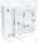 Genuine Google 18W Fast Charger Plug + USB-C Cable For Pixel 8 Pro / 7A / Tablet