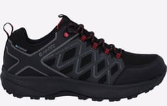 Hi-Tec Diamonde WATERPROOF Trainers Mens - Black - Size UK 9