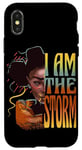 iPhone X/XS Black History Month African American Woman I Am the Storm Case