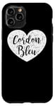 Coque pour iPhone 11 Pro Cordon Bleu Heart Apparel - Joli Cordon Bleu Lover Design