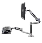 698833042955 Ergotron WORKFIT-LX DESK MOUNT/F/FLAT PANEL DISPLAY KBRD MOUSE ergo