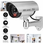 Dummy Fake Home Outdoor Surveillance Security Camera Cam CCTV Flashing LED