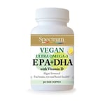 Vegan Ultra Omega-3 EPA Plus DHA 60 Softgels By Spectrum Oils