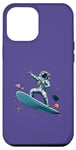 Coque pour iPhone 13 Pro Max Astronaute Sur Une Planche De Stand-up Paddle