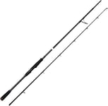 Savage Gear SG2 Power Game Spinning Rod, Cannes à Pêche, Cannes à Pêche Spinning, Predator, Brochet, Perche, Truite, Sandre, Unisex, Noir, 2,43 m, 70-150 g