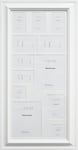 Argos Home Large Multi Aperture Frame - White 99x45cm