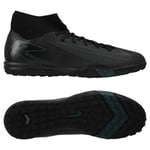 Nike Air Zoom Mercurial Superfly 10 Academy TF Shadow - Svart/Grön - Turf (TF), storlek 37½