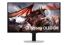 Samsung Odyssey OLED G8 S32DG800SU skærm - 32" - AMD FreeSync Premium Pro - 0,03ms - 4K 3840x2160 ved 240Hz