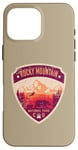 Coque pour iPhone 16 Pro Max Rocky Mountain National Park Colorado Design vieilli